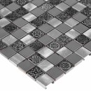 Dunin Metallic Allumi Grey Mix 23 30x30