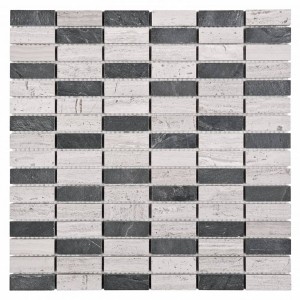 Dunin Woodstone Grey Block Mix 48 30,5x30,5 
