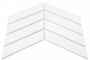 Dunin Royal Chevron White Matt 31,8x22,4