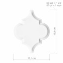 Dunin Arabesco White 13,1x15,8