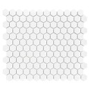 Dunin Mini Hexagon White 30x26