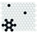 Dunin Mini Hexagon BW Snow 26x30