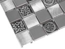 Dunin Metallic Allumi Grey Mix 23 30x30