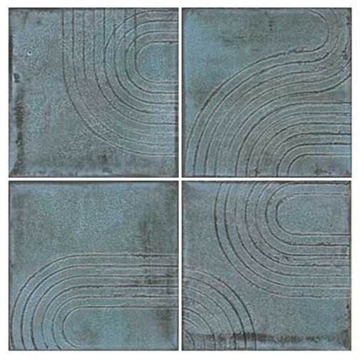 WOW Enso Wabi Blue 12,5x12,5 120846 płytka ścienna dekor