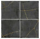 WOW Enso Kintsugi Graphite 12,5x12,5 122330 płytka ścienna dekor