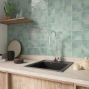 WOW Enso Karui Teal 12,5x12,5 120855 płytka ścienna