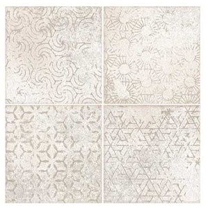 WOW Enso Suki Ivory 12,5x12,5 120856 płytka ścienna patchwork