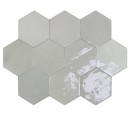 WOW Zellige Hexa Grey 10,8x12,4