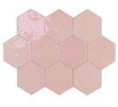 WOW Zellige Hexa Pink 10,8x12,4