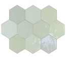 WOW Zellige Hexa Mint 10,8x12,4
