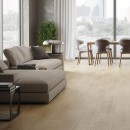 Beżowe płytki podłogowe drewnopodobne Porcelanosa Vancouver Nude