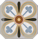 Octogono Musichalls Multicolor 20x20