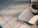 Szare płytki podłogowe imitujące kamień Porcelanosa Boston Stone