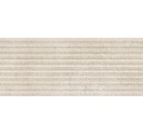 Płytka ścienna imitująca kamień, w kolorze kremowym, strukturalna, matowa powierzchnia Porcelanosa Mombasa Prada Caliza 45x120 100239841