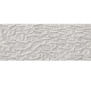 Płytka ścienna imitująca kamień, w kolorze szarym, strukturalna, matowa powierzchnia Porcelanosa Mosaico Prada Acero 45x120 100239829