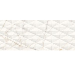 Marazzi Allmarble Golden White Struttura Pave 3d Lux 40x120 M71S płytka ścienna 