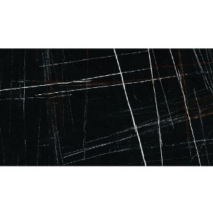 Equator Black Poler 60x120 gres rektyfikowany imitujący czarny marmur