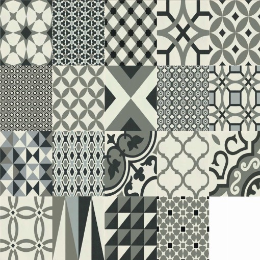 Marazzi D_Segni Decoro Mix Caldi 20x20 M0UU