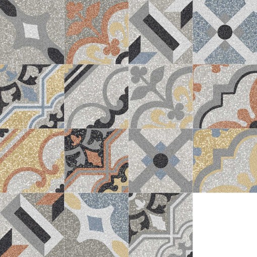 Marazzi D_Segni Scaglie Decoro Mix 20x20 M1LJ