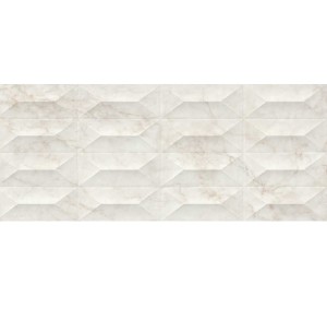 Marazzi Marbleplay Calacatta Struttura Gem 3D 30x90 M4PE płytka ścienna       