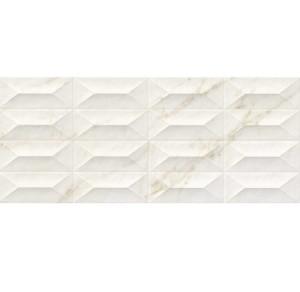 Marazzi Marbleplay Ivory Struttura Gem 3D 30x90 M4PF płytka ścienna        