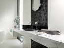 Newker Blink Mosaic Black 31,5x90 płytka ścienna