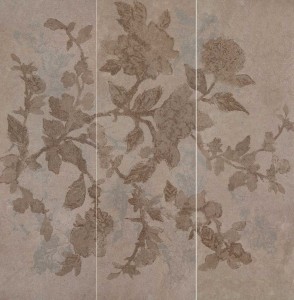 Marazzi Stone_Art Dec. Bloom Moka 120x120 M08X płytka ścienna          