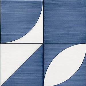 Marazzi Scenario Blu Decoro Mix 20x20 M8RJ płytka podłogowa   