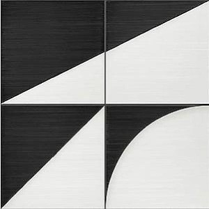 Marazzi Scenario Nero Decoro Mix 20x20 M8RK płytka podłogowa   