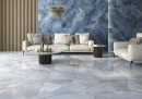 Geotiles Oni Blue Super Polished Rectified 60x120