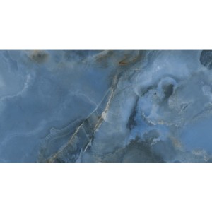 Geotiles Oni Blue Super Polished Rectified 60x120 płytka imitująca onyks