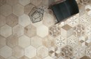 Fioranese Heritage Exagona Deco Texture_1 34,5x40 HET1EX