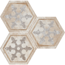 Fioranese Heritage Exagona Deco Texture_1 34,5x40 HET1EX