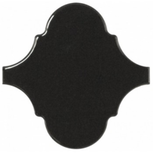 Equipe Scale Alhambra Black 12x12 płytka ścienna arabeska