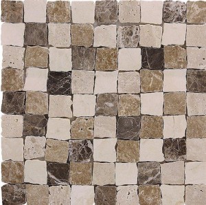 Dunin Travertine Bend Mix 32 Matt 30,5x30,5 mozaika kamienna