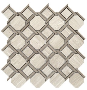 Dunin Manorial Woodstone Grey Nodum 28x28 mozaika kamienna