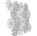 Dunin Manorial Carrara White Bloom 30x29