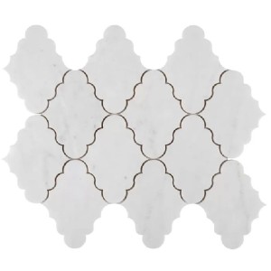 Dunin Manorial Carrara White Crest 25x30 mozaika kamienna    