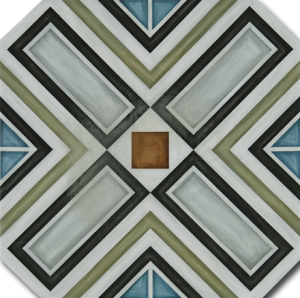 Vives Vodevil Octogono Ritter Multicolor 20x20 płytki patchworkowe gresowe gresowa