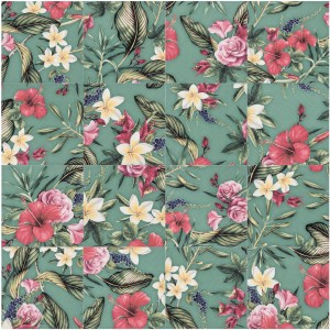 Barwolf Wallpaper Blossom Akzent 18,5x18,5 KE-19021 płytka patchwork