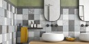 Barwolf Spatolato Blossom - Grey 13x13 KE-18030 płytka patchwork