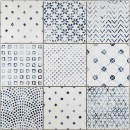 Barwolf Delft Palais Modern Vintage - Random Mix 18,5x18,5 KE-17050 płytka patchwork