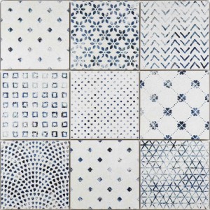 Barwolf Delft Palais Modern Vintage - Random Mix 18,5x18,5 KE-17050 płytka patchwork