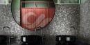 Barwolf Flakes Black 18,5x18,5 KE-17074 płytki lastryko