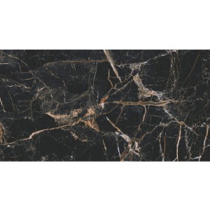 Marquina Gold MATT 59,7x119,7 płytka gresowa imitująca czarny marmur