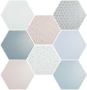Bestile Fresh Hexagon 25,8x29
