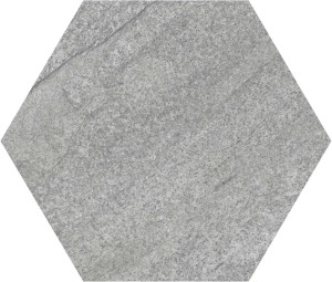 ITT Hexa Quartzite Grey Matt 23x27 płytki heksagonalne kamienne