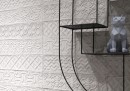 Cifre Drop Relieve White Brillo 7,5x30