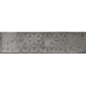 Cifre Decor Omnia Grey Brillo 7,5x30 płytka ścienna      