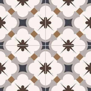 Gayafores Grace Grey 33,15x33,15 płytka podłogowa patchwork